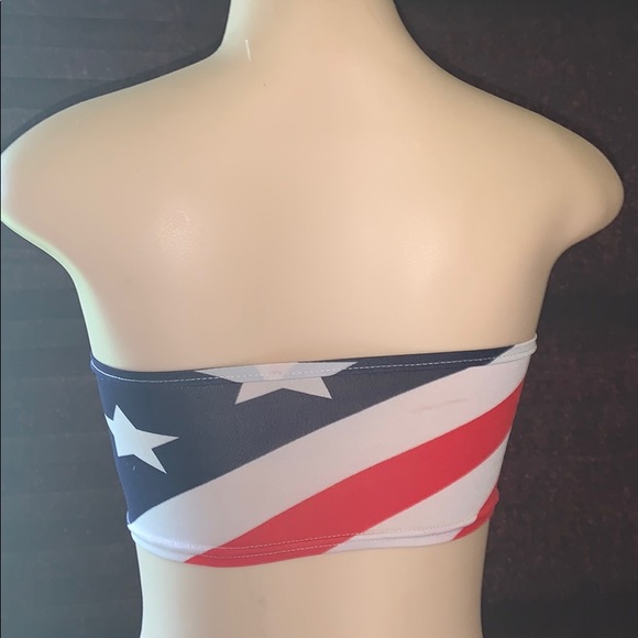 [FINAL PRICE] 🍃 red white blue Patriotic tube top - Picture 9 of 11